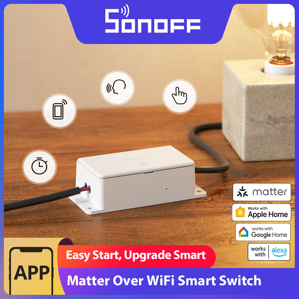 Sonoff Basic - SONOFF BASIC-1GS Matter対応 WiFiスマートスイッチ Basic Gen5