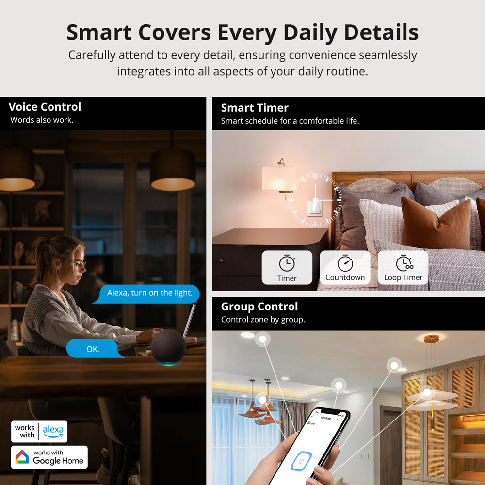 SONOFF ZBMINIR2 Zigbee スマートスイッ - Sonoff のレビューと価格