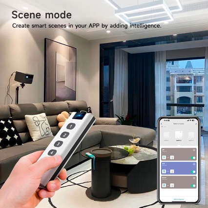 Tuya スマートホーム ZigBee リモートコントロール - Tuya 4 Channel のレビューと価格
