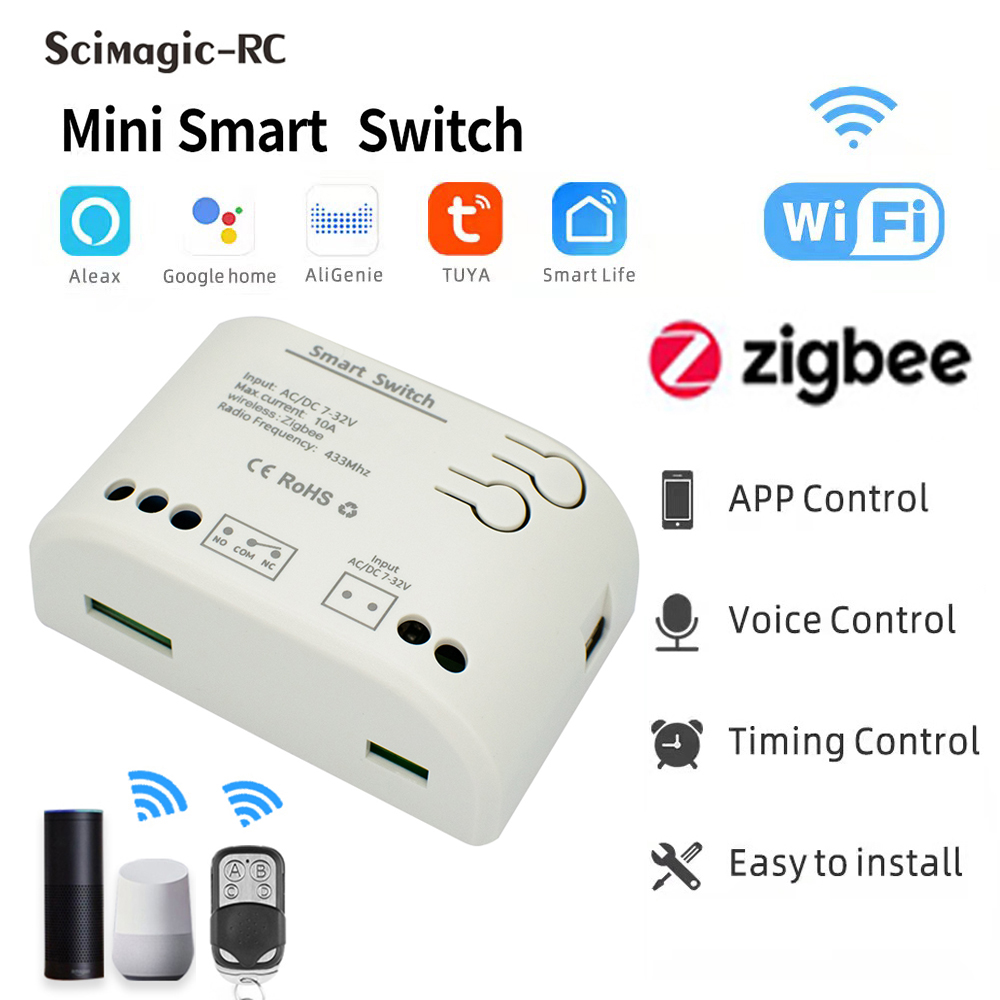 1CH Zigbee Tuya スマートホームリレーモジュー - Sonoff Basic のレビューと価格