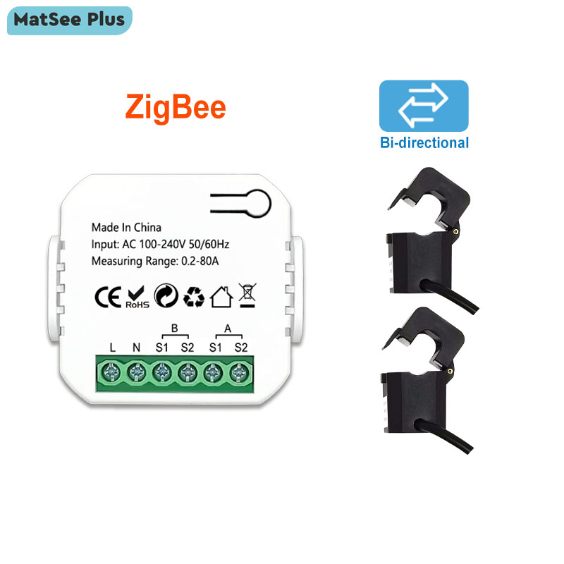 スマート ZigBee エネルギーメーター 双方向 1、2  - Sonoff Basic のレビューと価格