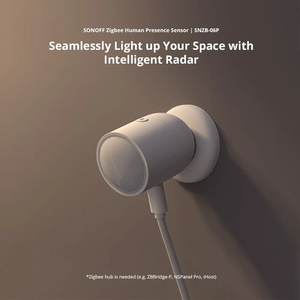 SONOFF SNZB 06P Zigbee人感センサー S - Sonoff のレビューと価格