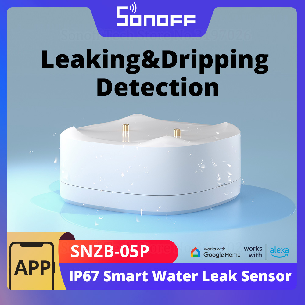 SONOFF SNZB-05P Zigbee スマート水漏れ - Sonoff Mini R4 のレビューと価格