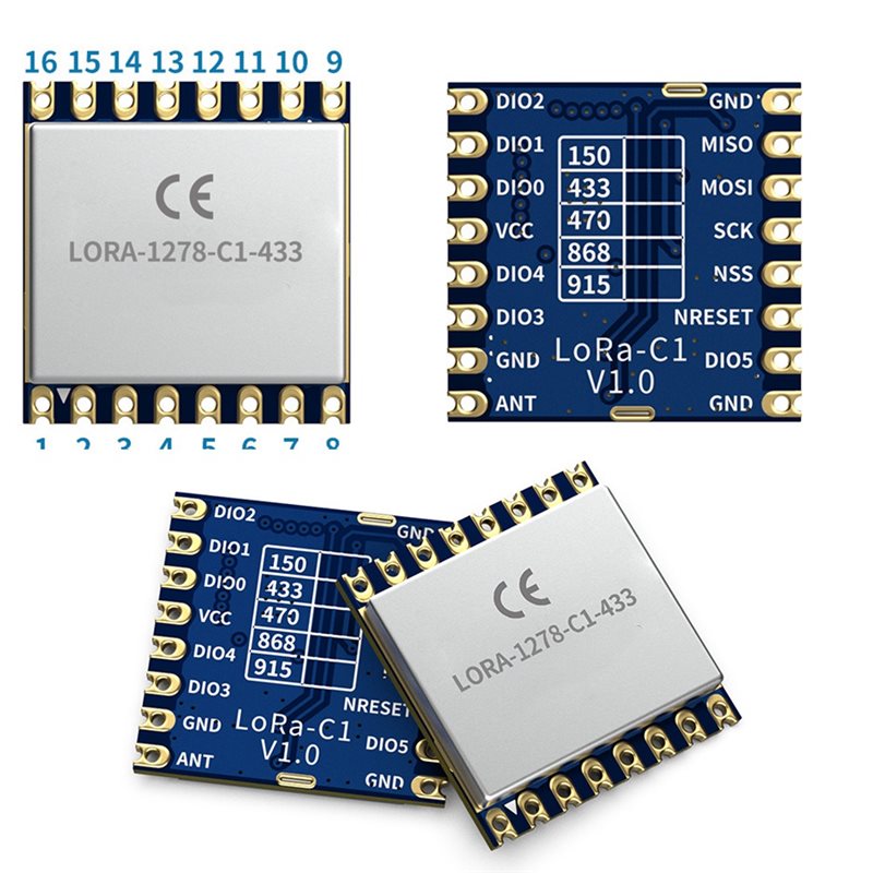 Lora1278-C1 433MHzワイヤレスRFモジュール - Smart Home Module Iot のレビューと価格