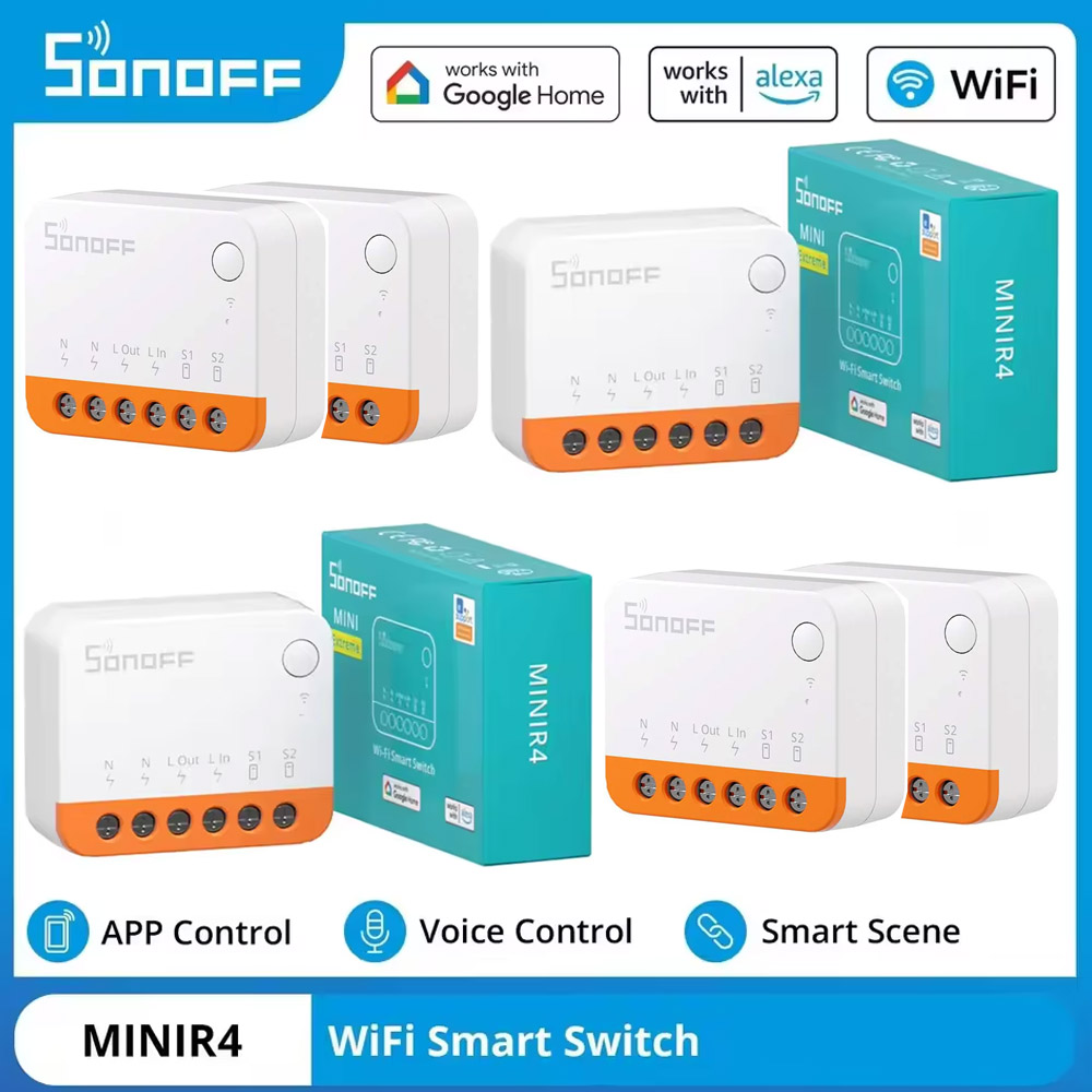 Sonoff双方向制御R4スマートホームは、Sonoff M - Sonoff Mini R4 のレビューと価格