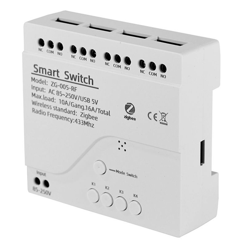 [NEWA08R] 4チャンネル Tuya Zigbee ス - Smart Relay Tuya のレビューと価格