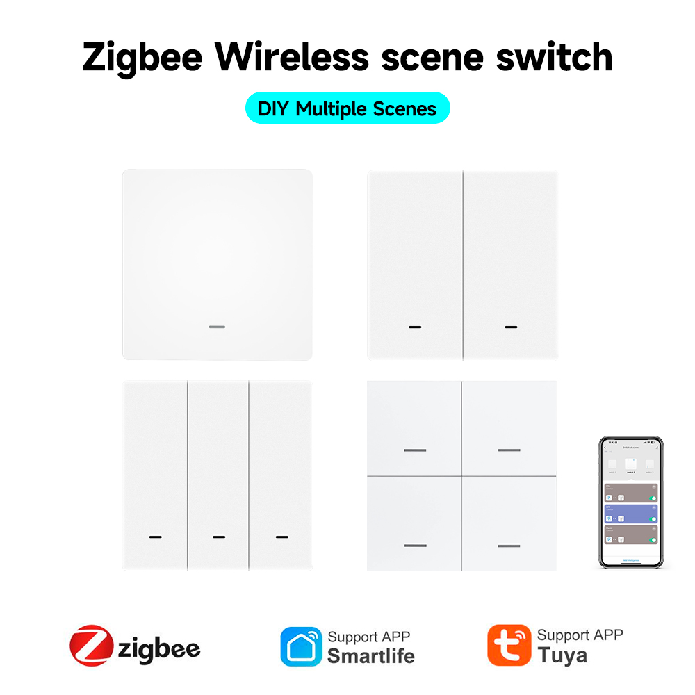 Tuya ZigBee 3.0 スマートシーンスイッチワイヤ - Sonoff のレビューと価格