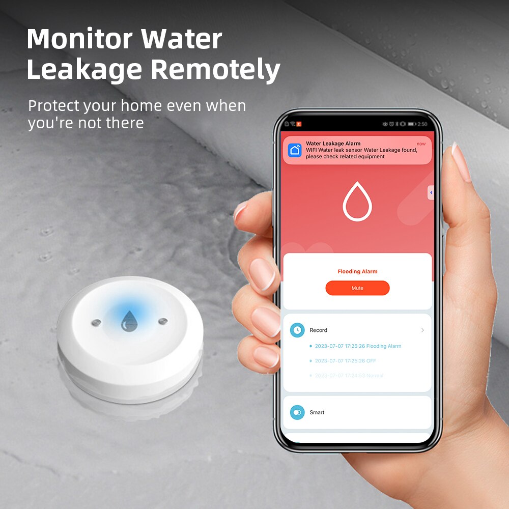 ONENUO Tuya ZigBee スマート水センサー漏水 - Home Assistant Tuya のレビューと価格
