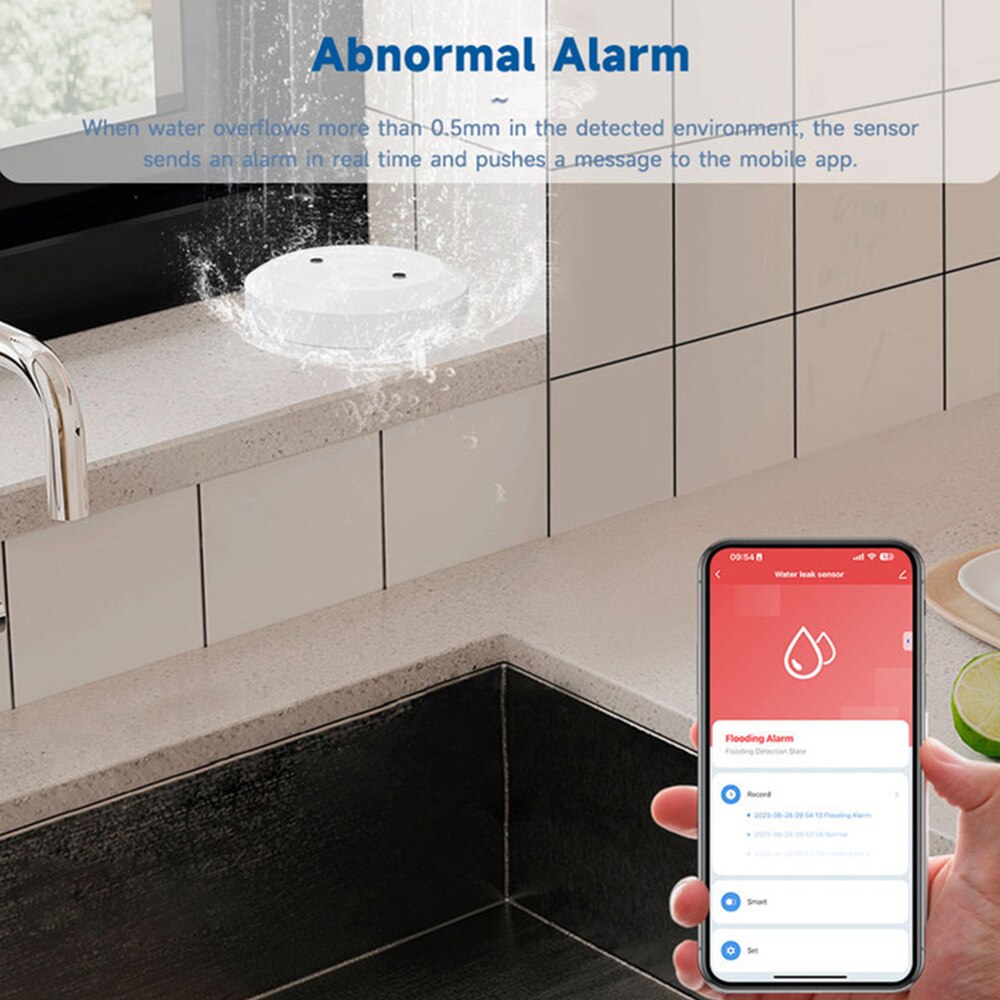 ONENUO Tuya ZigBee スマート水センサー漏水 - Home Assistant Tuya のレビューと価格