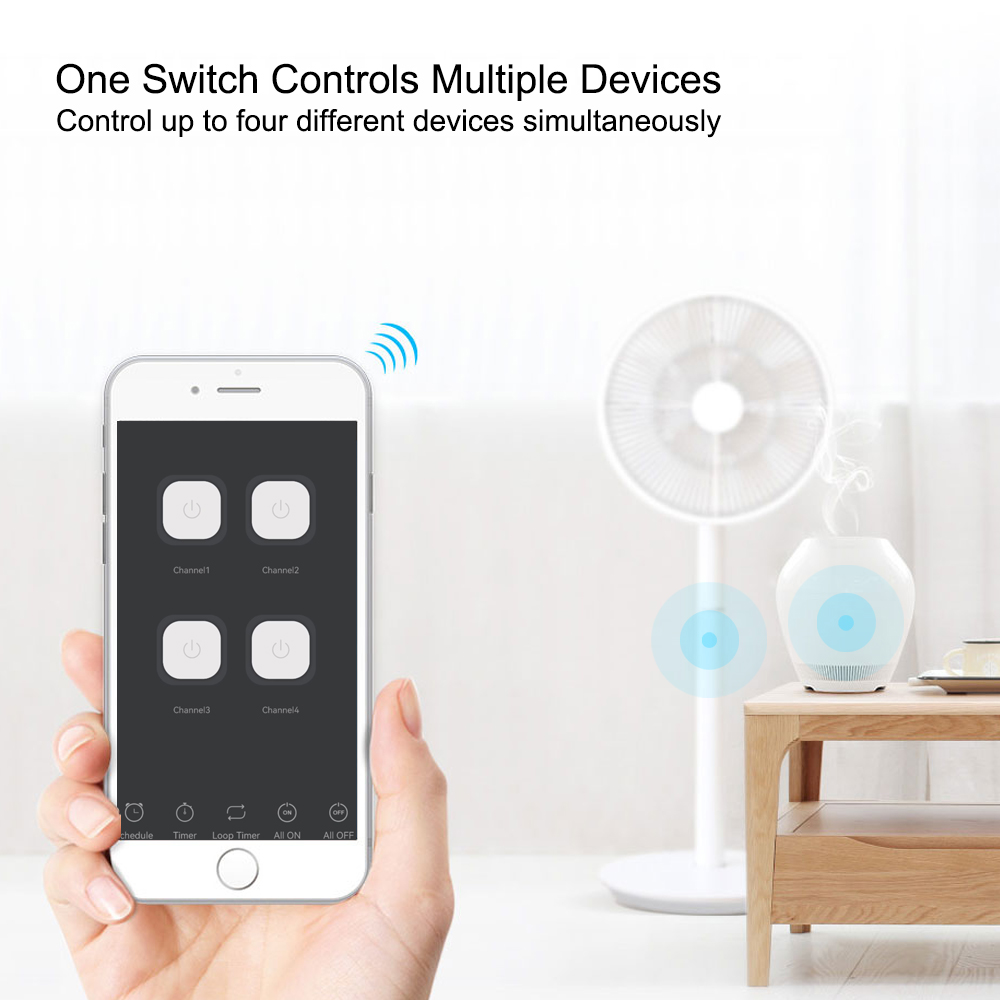 スマートスイッチ 4CH リレーモジュール ホームオートメー - Tuya 4 Channel のレビューと価格