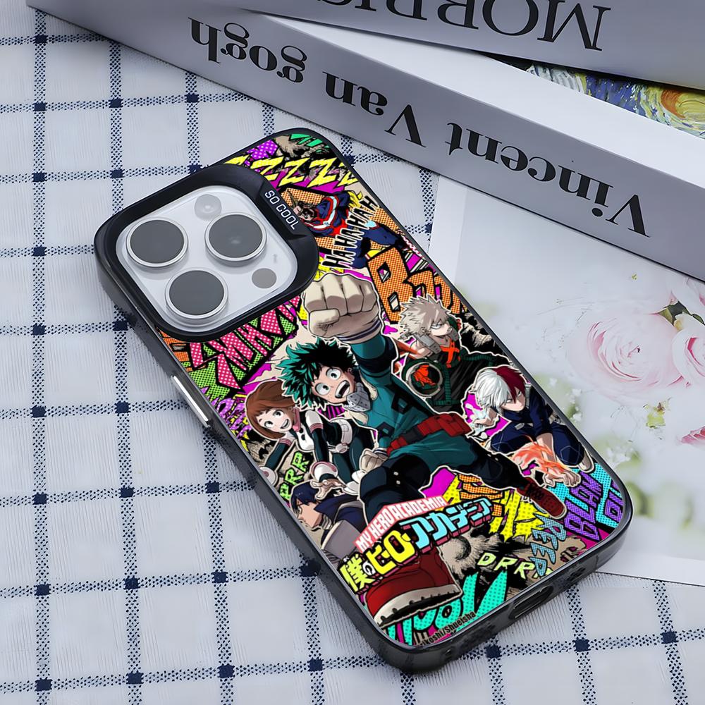 僕のヒーローアカデミアの人気アニメスマホケース、lMDカラー - Shelly のレビューと価格