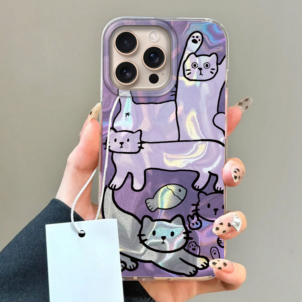 パープルラインキャットフィッシュウォーターテクスチャiPho - Shelly のレビューと価格