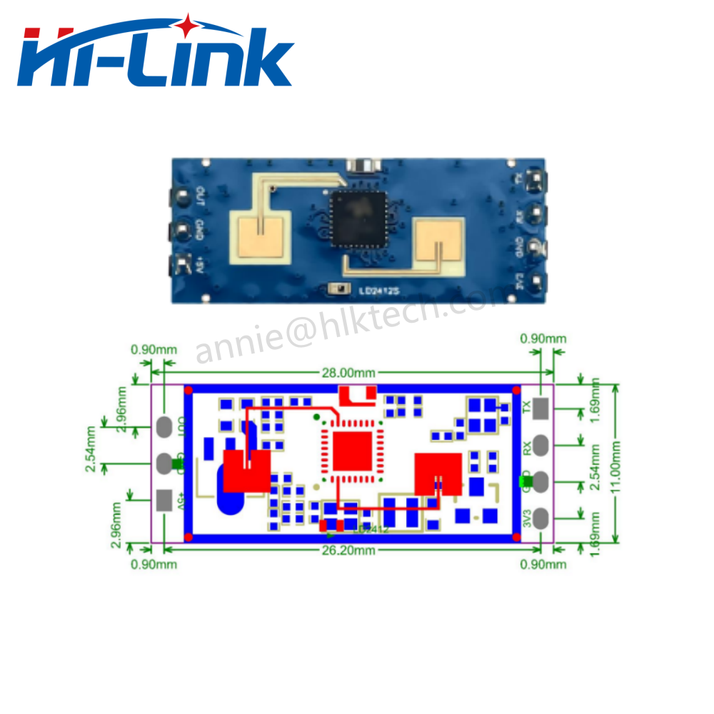 Hilink 新 HLK-LD2412 24GHz 人感セン - Tasmota のレビューと価格